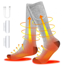 Термоноски Get Socks Y2 серые 2200 мАч
