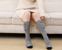 Термоноски Get Socks Y2 серые 2200 мАч