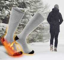Термоноски Get Socks Y2 серые 2200 мАч
